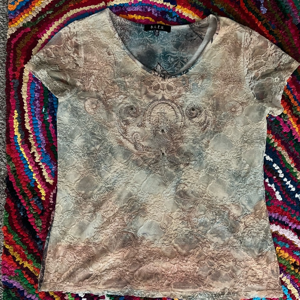 Vintage lace shirt